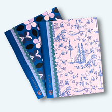 Load image into Gallery viewer, Mini Pocket Notebook Duo - Modern Toile