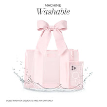 Load image into Gallery viewer, PREORDER arrives 4/13- Case-Mate Ballet Pink Bow Jelly Tote Bag
