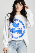 Load image into Gallery viewer, Woodstock 3 days of peace oversized sweatshirt - Recycled Karma
