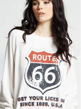 Load image into Gallery viewer, RECYCLED KARMA- Route 66 sweatshirt