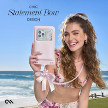 Load image into Gallery viewer, PREORDER arrives 4/13-Case-Mate Ballet Pink Bow Waterproof Floating Pouch