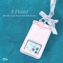 Load image into Gallery viewer, PREORDER arrives 4/13-Case-Mate Ballet Pink Bow Waterproof Floating Pouch
