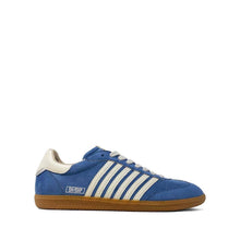 Load image into Gallery viewer, STEVIE- Shu Shop Suede blue retro inspired sneakers LLL