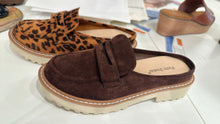 Load image into Gallery viewer, Pierre Dumas - Chocolate Brown lug sole loafer mule - Mora