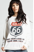 Load image into Gallery viewer, RECYCLED KARMA- Route 66 sweatshirt