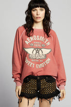Load image into Gallery viewer, RECYCLED KARMA- Aerosmith sweet emotion sweatshirt