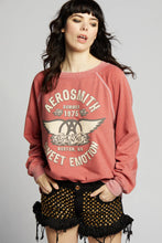 Load image into Gallery viewer, RECYCLED KARMA- Aerosmith sweet emotion sweatshirt