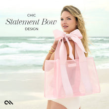 Load image into Gallery viewer, PREORDER arrives 4/13- Case-Mate Ballet Pink Bow Jelly Tote Bag