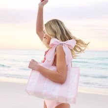 Load image into Gallery viewer, PREORDER arrives 4/13- Case-Mate Afternoon Rosé Bow Jelly Tote Bag