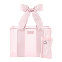 Load image into Gallery viewer, PREORDER arrives 4/13- Case-Mate Ballet Pink Bow Jelly Tote Bag