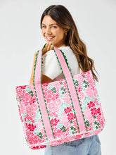 Load image into Gallery viewer, Monaco Carryall Tote | Petal Perfect