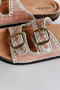 LUCA blush sandal