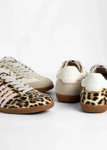 Load image into Gallery viewer, STEVIE- Shu Shop animal print/ baby pink stripe ppsneakers
