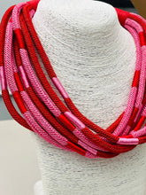 Load image into Gallery viewer, "Original" Slub 8-strand (red/pink multi) NK850
