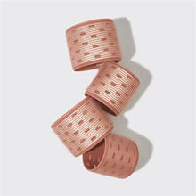 Load image into Gallery viewer, KITSCH -Recycled Plastic XL Thermal Rollers 4pc Set - Terracotta
