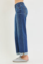 Load image into Gallery viewer, RISEN JEANS-  MID RISE ANKLE STRAIGHT CUFFED HEM JEANS PSA21978
