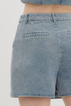 Load image into Gallery viewer, DOLLY skort - washed denim skort
