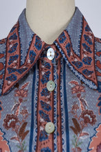 Load image into Gallery viewer, Isabella set- Floral print long sleeve shirt and skirt set
