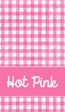 Load image into Gallery viewer, Personalized Gingham Beach Towel - ( 2 weeks from order)
