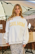 Load image into Gallery viewer, MOTHER - Cool Mom reversible mock neck - 2 sweatshirts in 1

