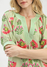 Load image into Gallery viewer, UMGEE Exclusive- sage vibrant printed dress

