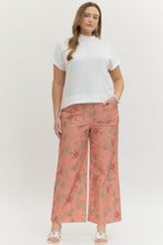 Load image into Gallery viewer, Plus Melisa-Floral pattern mid-rise ankle-length pants

