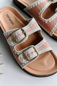 LUCA blush sandal