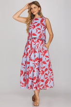 Load image into Gallery viewer, Resort inspired midi length two piece skirt set
