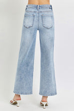 Load image into Gallery viewer, PLUS RISEN JEANS- Tummy Control  High Rise light wash wide leg jeans RDP5936X
