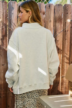 Load image into Gallery viewer, JESUS- God is Good reversible mock neck - 2 sweatshirts in 1
