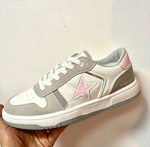 Vintage Havana-FRESH-12 Light gray/light pink sneakers