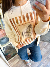 Load image into Gallery viewer, Vintage rodeo horse relaxed fit sweatshirt
