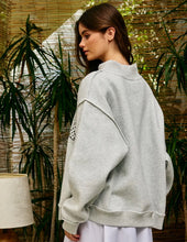 Load image into Gallery viewer, BUCKETLIST- Embroidered PRAY mock neck sweatshirt
