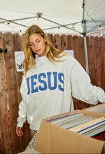 Load image into Gallery viewer, JESUS- God is Good reversible mock neck - 2 sweatshirts in 1
