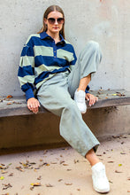 Load image into Gallery viewer, Olive baggy twill baggy barrel pants
