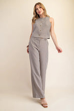 Load image into Gallery viewer, Oxford- Brown Houndstooth Vest
