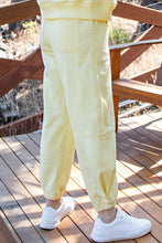 Load image into Gallery viewer, Buttery yellow scuba soft cocoon pants two piece set
