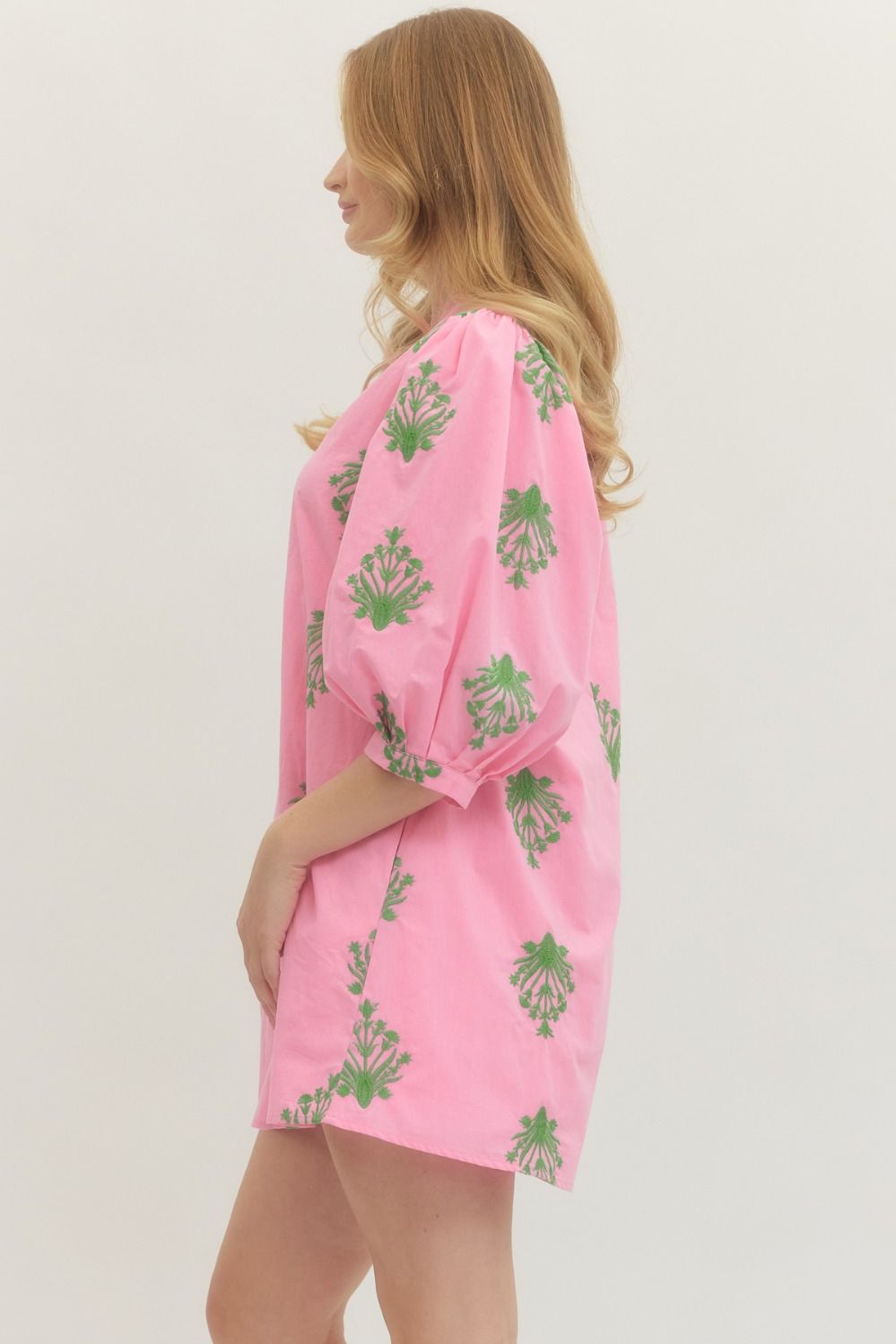 Half zip collared Kelly green dress – Shop Meli's Boutique