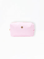 Lets Face It Makeup Bag | Pink Stripe