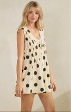 Load image into Gallery viewer, Relaxed fit polka dot romper
