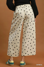 Load image into Gallery viewer, UMGEE Oatmeal polka dot cropped trouser
