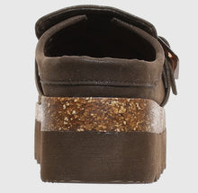 Load image into Gallery viewer, Outwoods- Chocolate Brown Chunky Platform Slip On Mule SUNDAY-2
