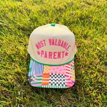 Load image into Gallery viewer, Most Valuable parent hat- Poppy&amp; Pine

