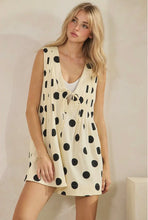 Load image into Gallery viewer, Relaxed fit polka dot romper
