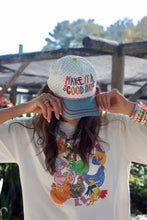 Load image into Gallery viewer, Make it a good day dotty hat- Poppy &amp; Pine
