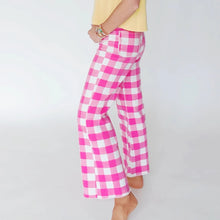 Load image into Gallery viewer, POPPY &amp; PINE - Cotton Candy Vibrant Gingham jeans

