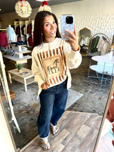 Load image into Gallery viewer, Vintage rodeo horse relaxed fit sweatshirt
