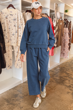 Load image into Gallery viewer, UMGEE -Sun washed softened denim two piece set
