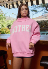 Load image into Gallery viewer, MOTHER/ Cool Mom reversible pink mock neck
