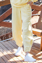 Load image into Gallery viewer, Buttery yellow scuba soft cocoon pants two piece set
